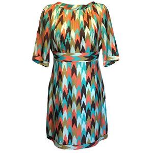 Milly of New York Eye-Catching Silk Dress - Size 8